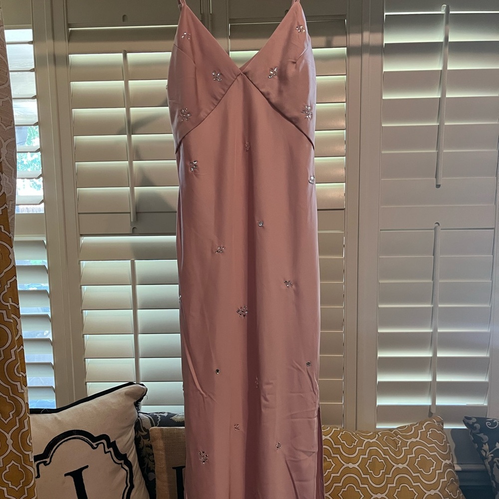 Long embellished dress!